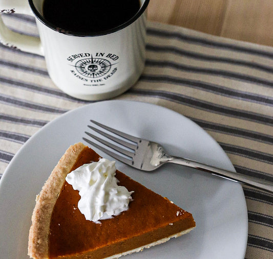 Coffee Infused Pumpkin Pie