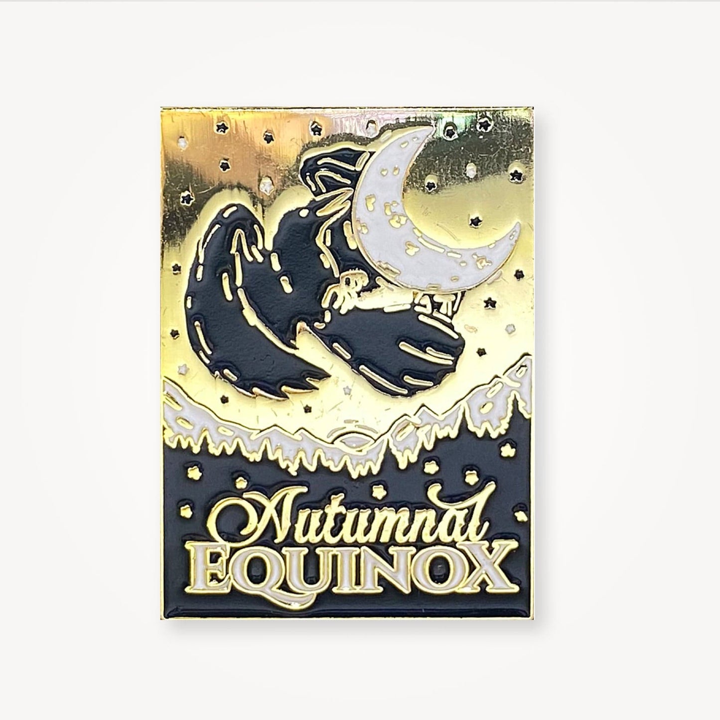 Autumnal Equinox Enamel Pin