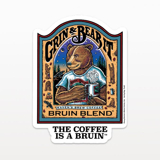 Bruin Blend® Vintage Sticker