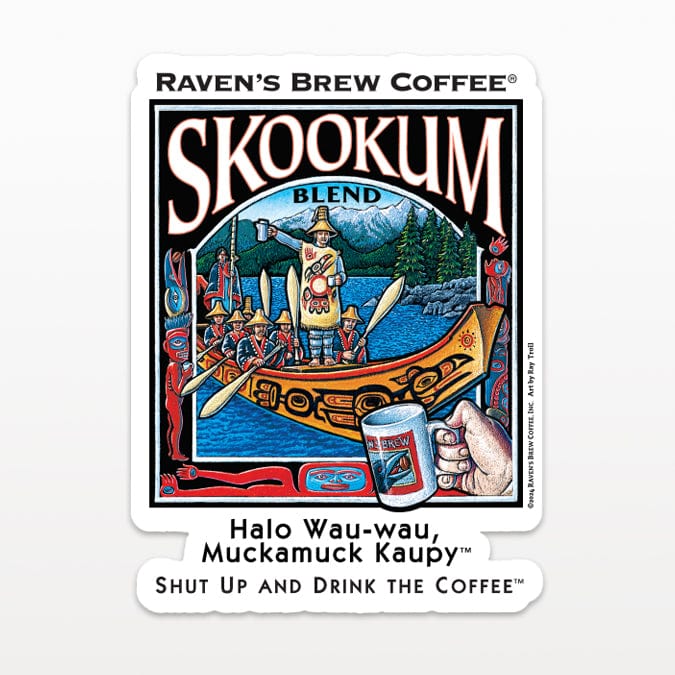 Skookum® Blend Vintage Sticker