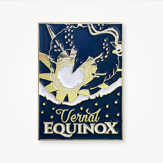 Vernal Equinox™ Coffee Enamel Pin