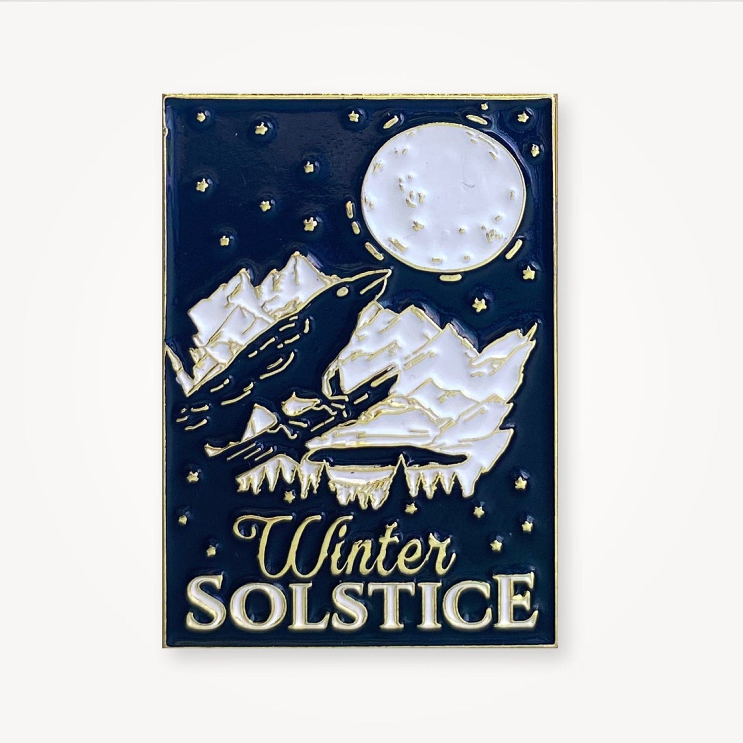 Winter Solstice Enamel Pin