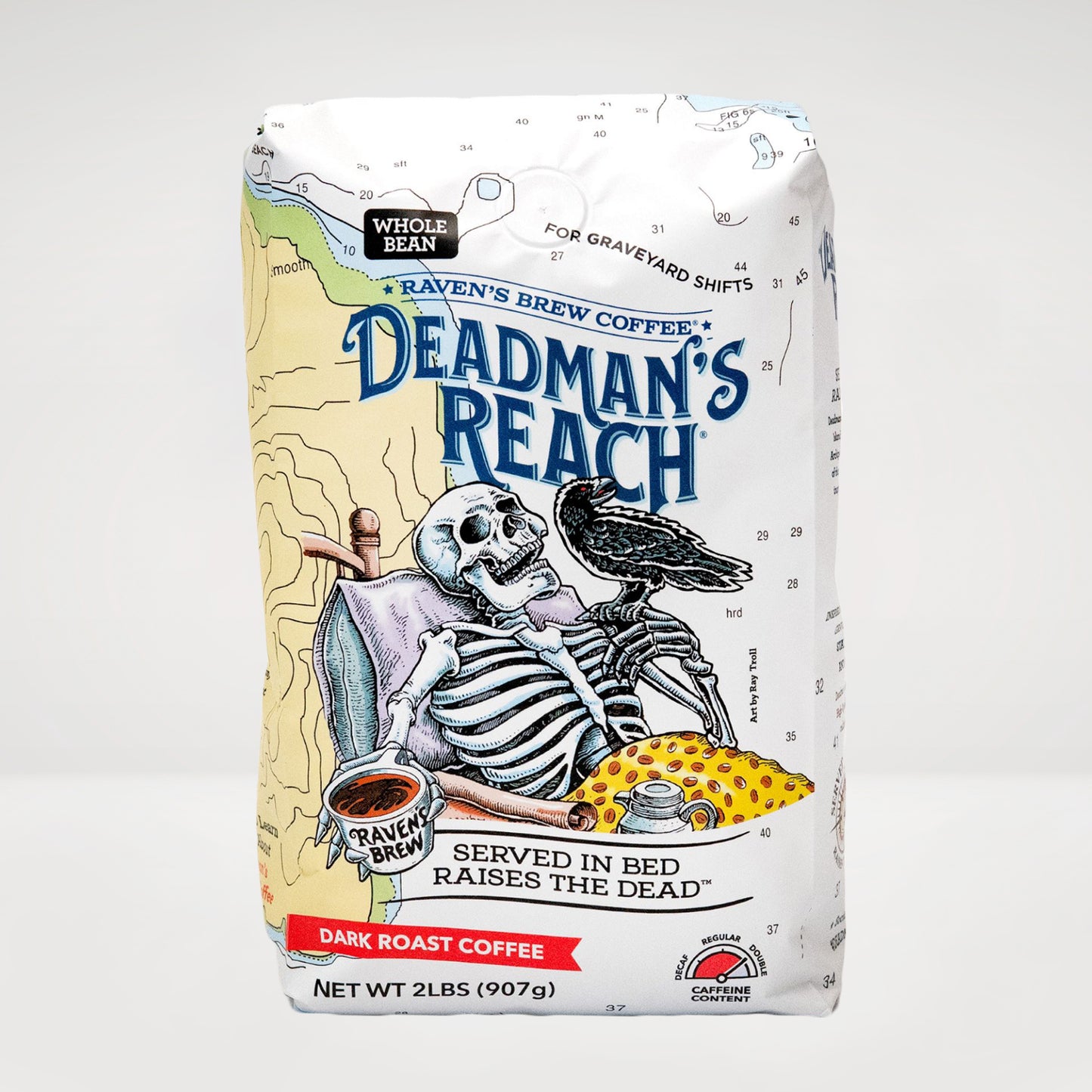 2lb Whole Bean Deadman's Reach® Dark Roast Coffee