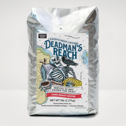 5lb Whole Bean Deadman's Reach® Dark Roast Coffee