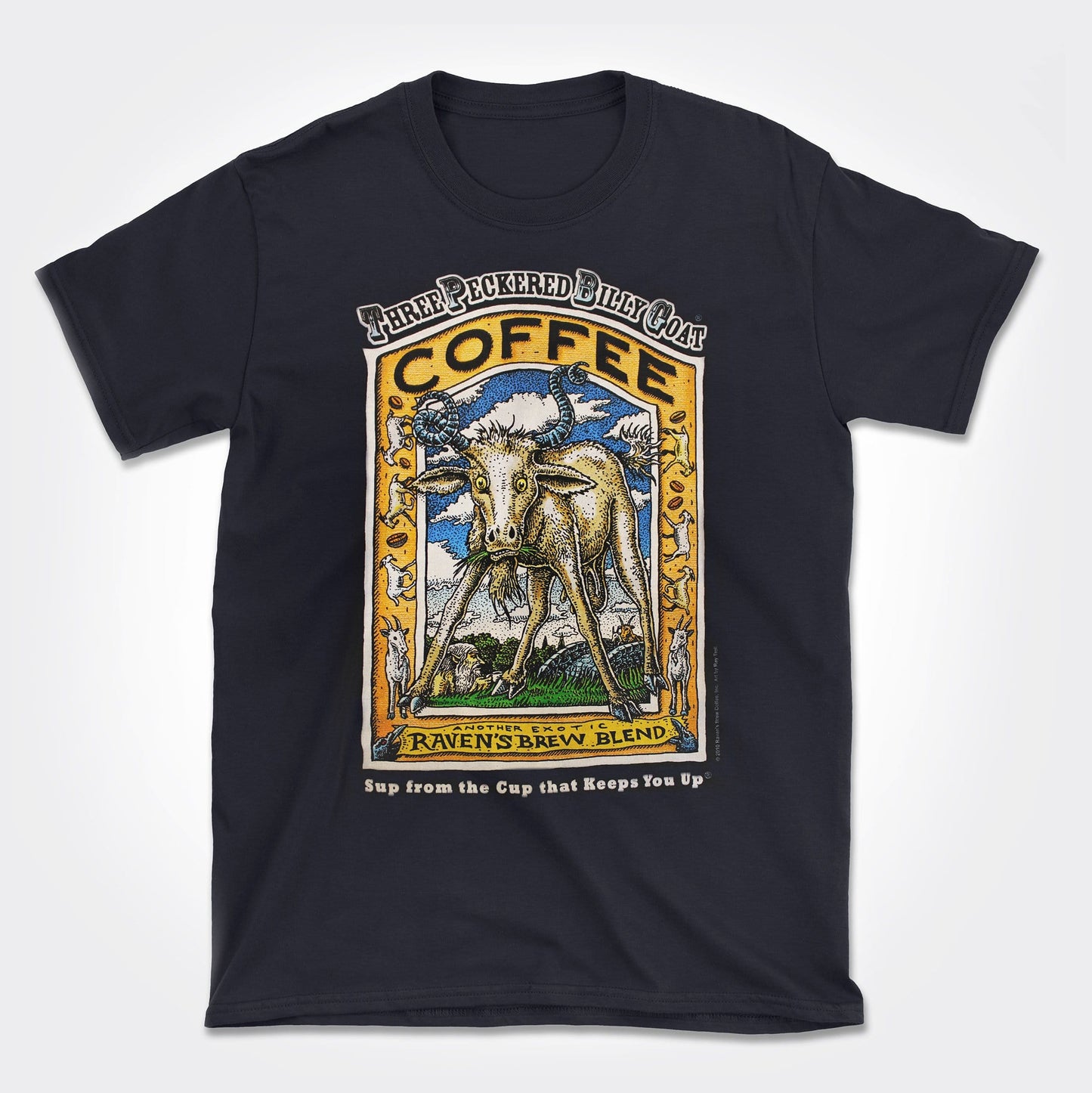 Three Peckered Billy Goat® T-shirt