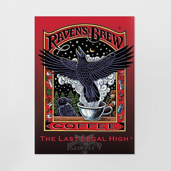 Raven's Brew Coffee® Postcard Set