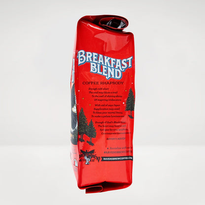 12oz Raven's Brew® Breakfast Blend Coffee Right Side View