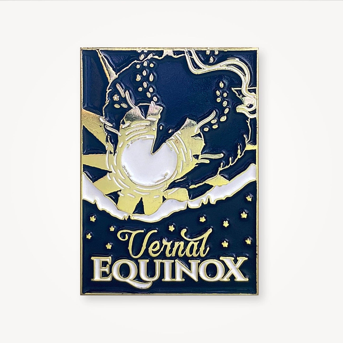 Vernal Equinox™ Coffee Enamel Pin