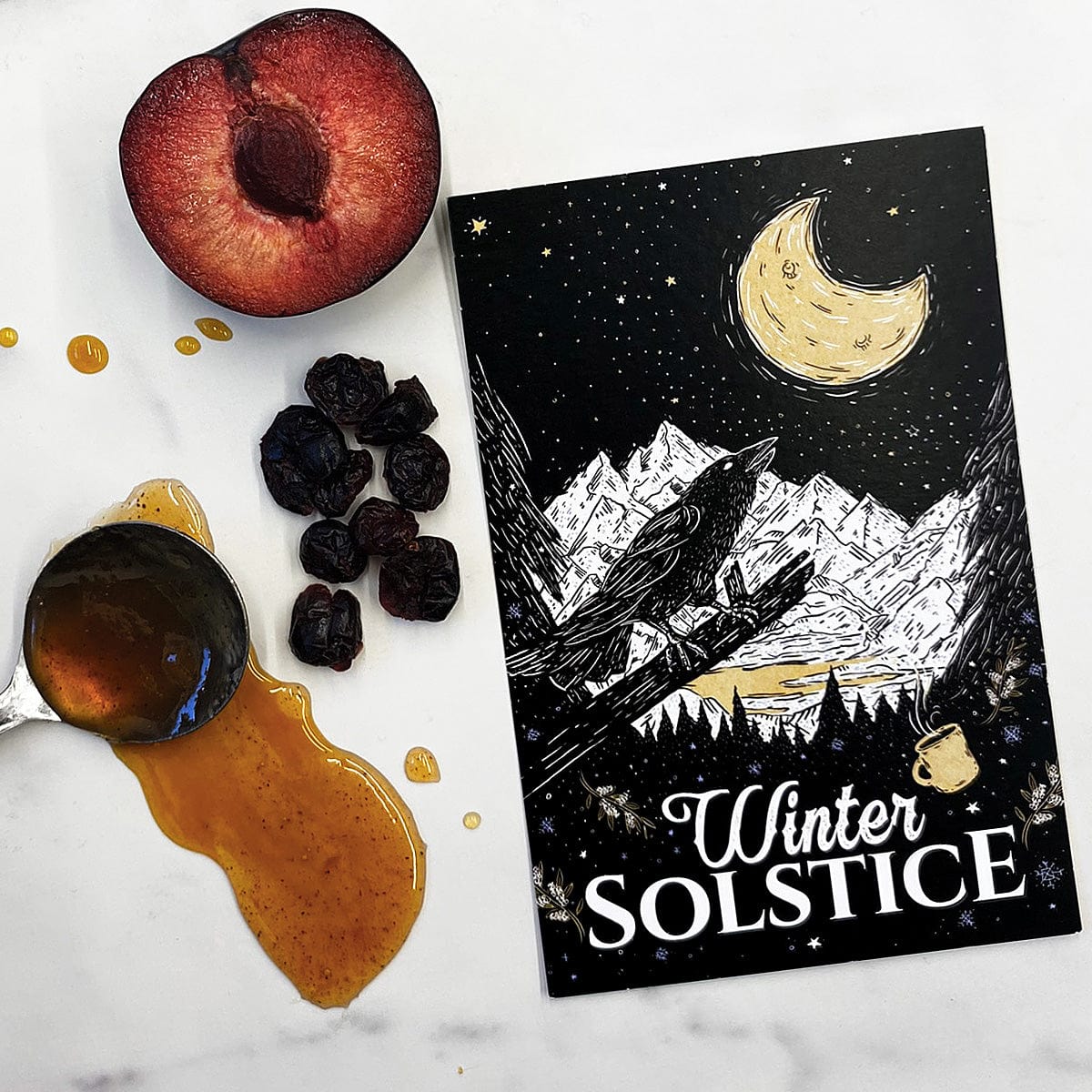 Limited Release Winter Solstice Tasting Note and Postcard