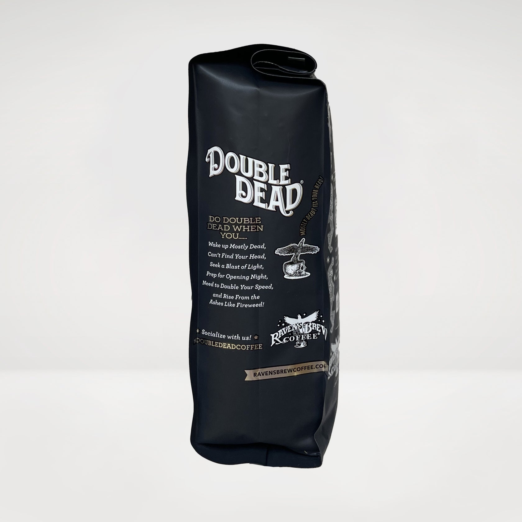 12oz Double Dead® Coffee Raven's Brew Coffee, Inc.