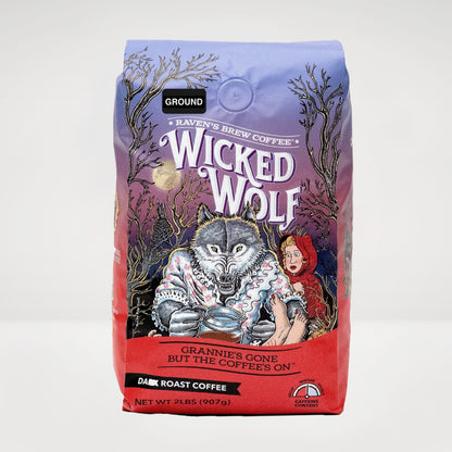 2lb Ground Wicked Wolf® Dark Roast Coffee