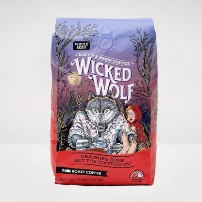 2lb Whole Bean Wicked Wolf® Dark Roast Coffee