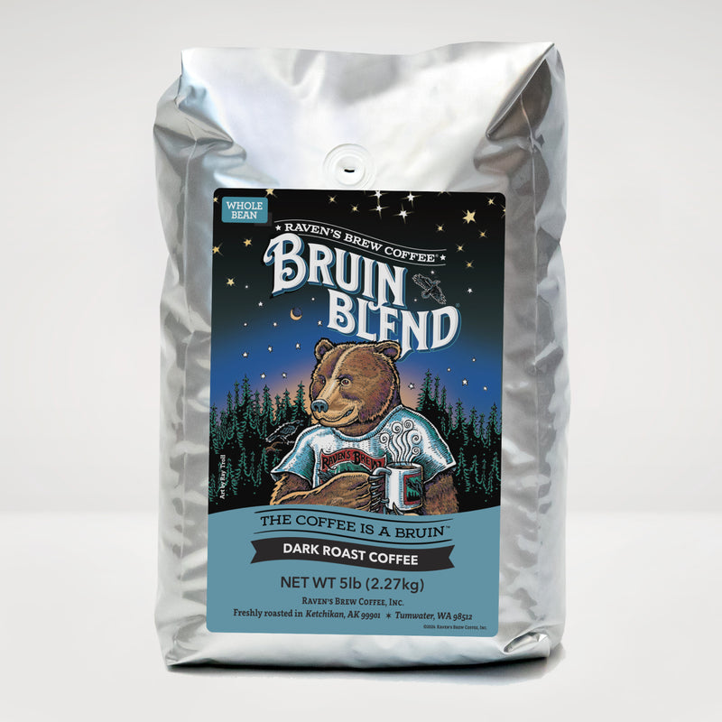 5lb Whole Bean Bruin Blend® Full City Roast Coffee