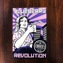 Blueberry Revolution® Coffee Tasting Note Postcard