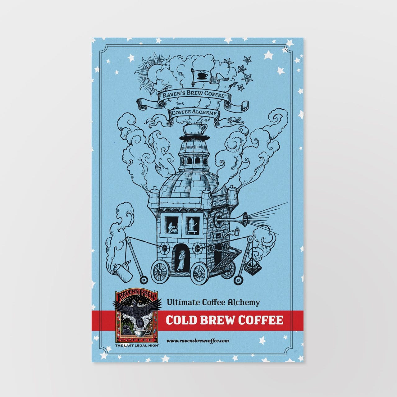 Cold Brew Coffee Recipe Card