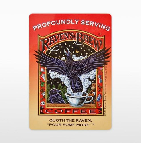 Raven's Brew® Label Art Cling