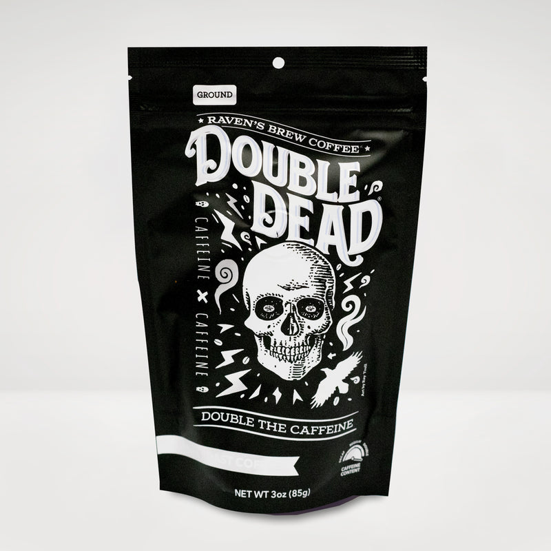 3oz Ground Double Dead® Dark Roast Coffee