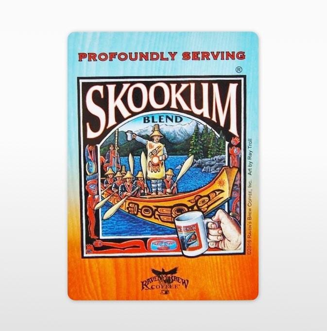Skookum® Blend Label Art Cling