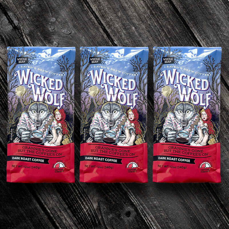 Threesome Set of Wicked Wolf® Coffee