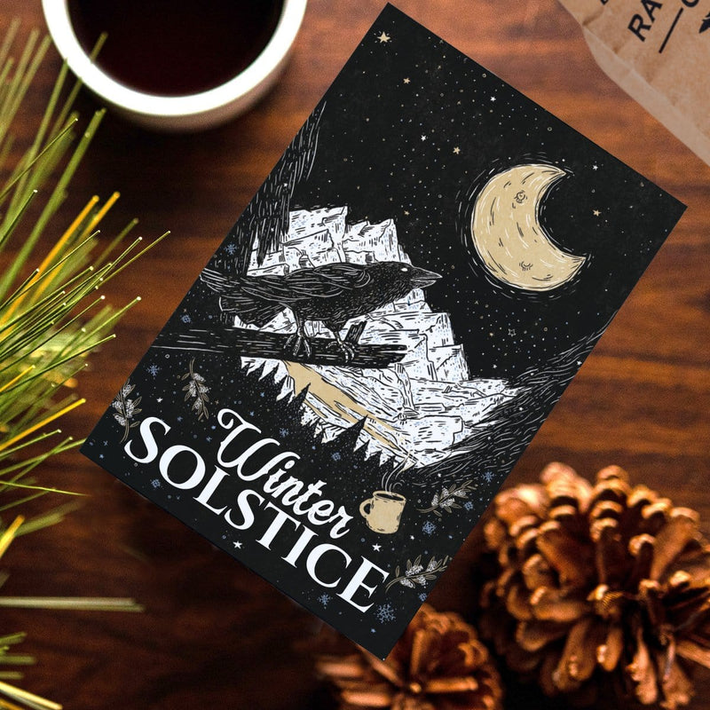 Limited Release Winter Solstice Tasting Note and Postcard