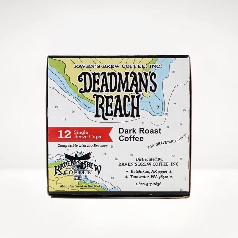 Deadman's Reach® Dark Roast Coffee Single Serve Cups Right Side Panel