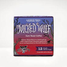 Wicked Wolf® Dark Roast Coffee Single Serve Cups Left Side Panel